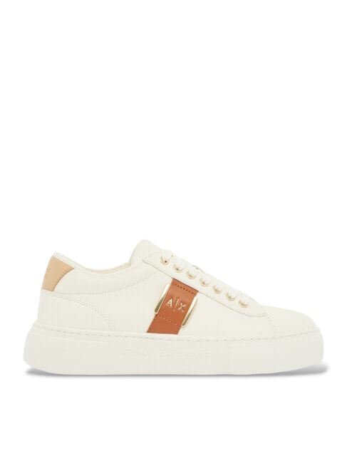 KURT Baskets blanc cass&eacute; + gingembre glac&eacute; - Chaussures unisexe