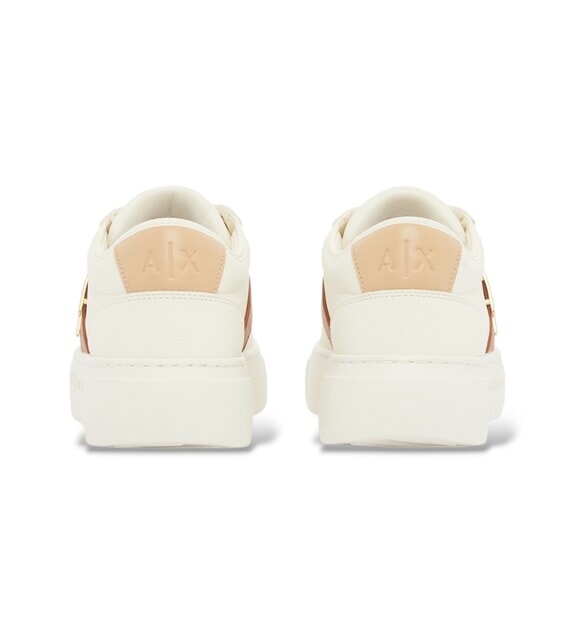 KURT Baskets blanc cass&eacute; + gingembre glac&eacute; - Chaussures unisexe
