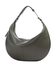 ARMANI EXCHANGE LIZ PEBBLE Grand sac &agrave; bandouli&egrave;re hobo savane - Sacs pour Femme - 2