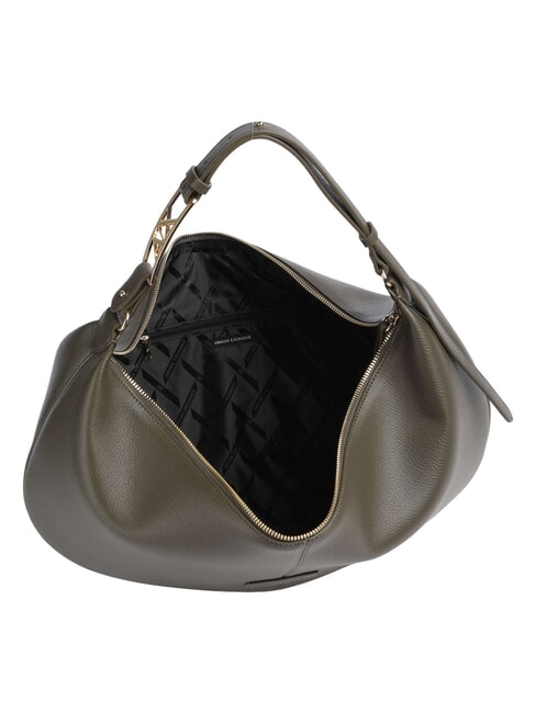LIZ PEBBLE Grand sac &agrave; bandouli&egrave;re hobo savane - Sacs pour Femme