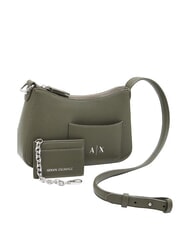 ARMANI EXCHANGE A|X Chain  Petit sac bandouli&egrave;re savane - Sacs pour Femme - 5