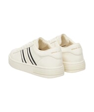 ARMANI EXCHANGE LONDON Baskets blanc cass&eacute; + noir - Chaussures Femme - 3