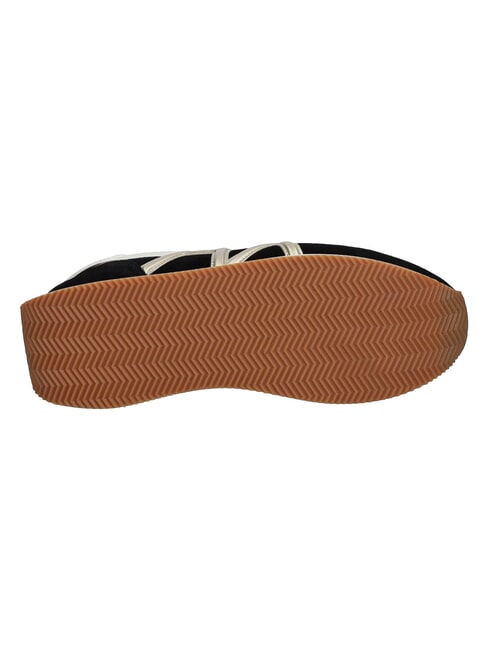 ROYALE SUEDE AIR MESH Baskets noir/or p&acirc;le - Chaussures Femme