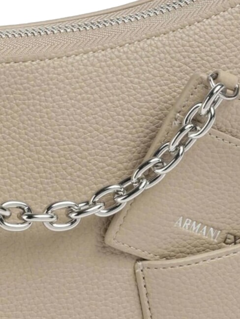 A|X Chain  Petit sac bandouli&egrave;re sable - Sacs pour Femme