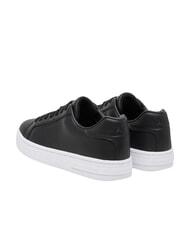 ARMANI EXCHANGE A|X Baskets en cuir noir - Chaussures Femme - 3