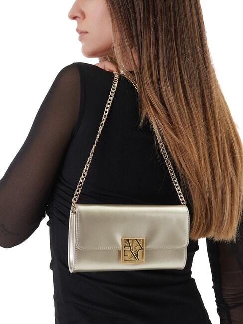 AMY Mini sac bandouli&egrave;re or clair - Sacs pour Femme