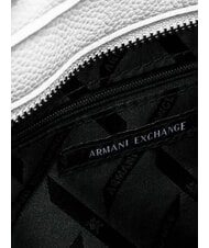 ARMANI EXCHANGE A|X ALL OVER sac &agrave; bandouli&egrave;re blanc cass&eacute; - Sacs pour Femme - 5