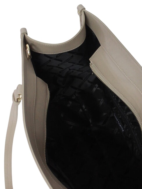 A|X LOGO ALL OVER Sac bandouli&egrave;re, avec bandouli&egrave;re blanc cass&eacute; / sable - Sacs pour Femme