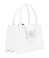 ARMANI EXCHANGE JODIE Mini sac cartable blanc cass&eacute; - Sacs pour Femme - 2
