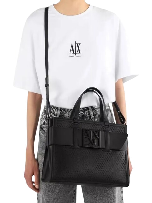SUSY Sac &agrave; main avec bandouli&egrave;re noir - Sacs pour Femme