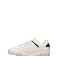 ARMANI EXCHANGE DUCK Baskets blanc cass&eacute; + noir - Chaussures Homme - 3