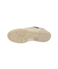 ARMANI EXCHANGE DUCK Baskets blanc cass&eacute; + noir - Chaussures Homme - 5