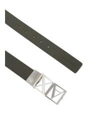 ARMANI EXCHANGE A|X Ceinture double face chim&egrave;re/noir - Ceintures - 3