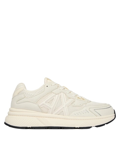 LUCK Baskets blanc cass&eacute; + blanc cass&eacute; - Chaussures Homme