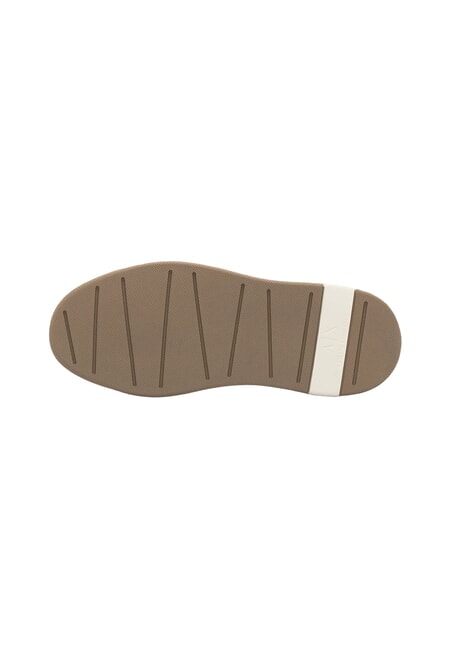 ACTION Baskets en cuir blanc cass&eacute; + scintillement hivernal - Chaussures Homme