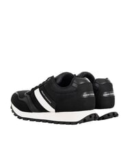 ARMANI EXCHANGE DROP Baskets noir+noir - Chaussures Homme - 3