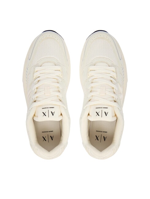 LUCK Baskets blanc cass&eacute; + blanc cass&eacute; - Chaussures Homme