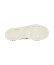 ARMANI EXCHANGE DUCK Baskets en cuir marine fonc&eacute;e + bleu clair + &eacute;teint - Chaussures Homme - 4