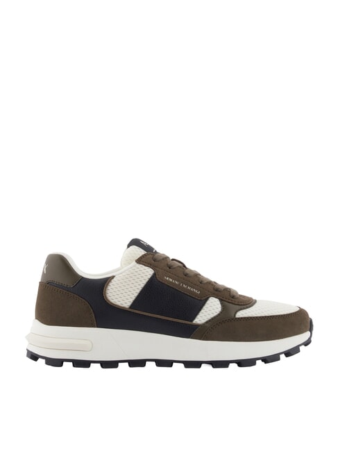DUSSELDORF Baskets musc + blanc cass&eacute; - Chaussures Homme