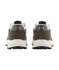 ARMANI EXCHANGE DUSSELDORF Baskets musc + blanc cass&eacute; - Chaussures Homme - 3