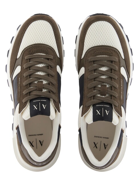 DUSSELDORF Baskets musc + blanc cass&eacute; - Chaussures Homme