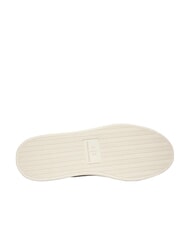 ARMANI EXCHANGE LONDON Baskets blanc cass&eacute; + noir - Chaussures Homme - 5