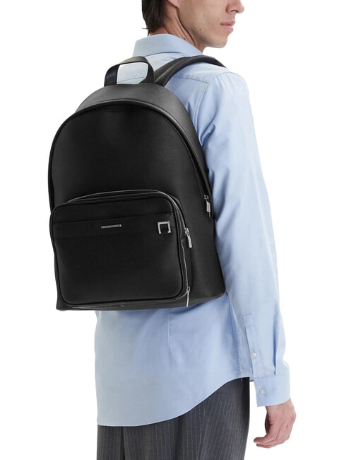 NEW YORK Sac &agrave; dos pour ordinateur portable 15 pouces noir - Sacs &agrave; dos pour l'&Eacute;cole & les Loisirs