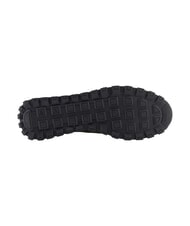 ARMANI EXCHANGE DROP MICROSUEDE Baskets avec logo contrast&eacute; musc + blanc cass&eacute; - Chaussures Homme - 5