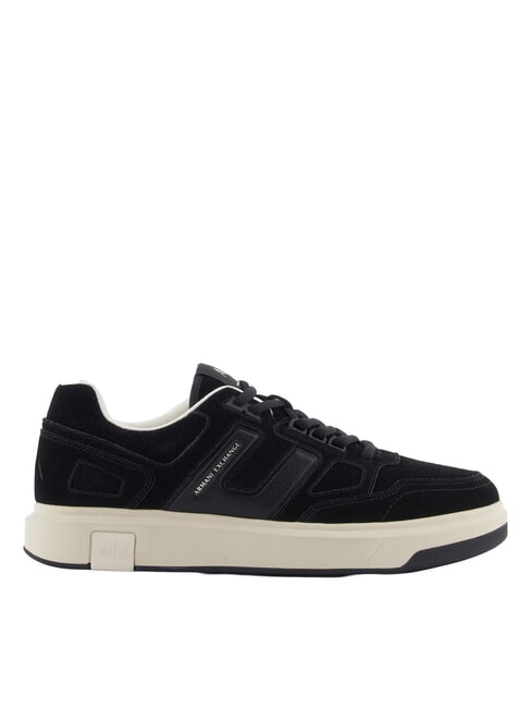 VENICE Baskets en cuir noir - Chaussures Homme