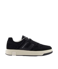 ARMANI EXCHANGE VENICE Baskets en cuir noir - Chaussures Homme - 2