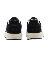 ARMANI EXCHANGE VENICE Baskets en cuir noir - Chaussures Homme - 3
