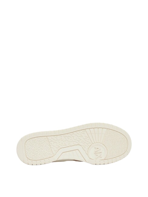 DUCK Baskets en cuir terre + bleu marine fonc&eacute; + blanc cass&eacute; - Chaussures Homme