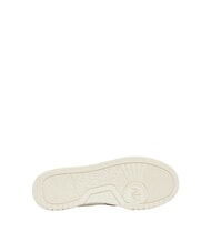ARMANI EXCHANGE DUCK Baskets en cuir terre + bleu marine fonc&eacute; + blanc cass&eacute; - Chaussures Homme - 5