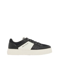 ARMANI EXCHANGE LION Baskets noir + blanc cass&eacute; - Chaussures Homme - 2