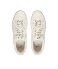 ARMANI EXCHANGE VENICE Baskets blanc cass&eacute; - Chaussures Homme - 4