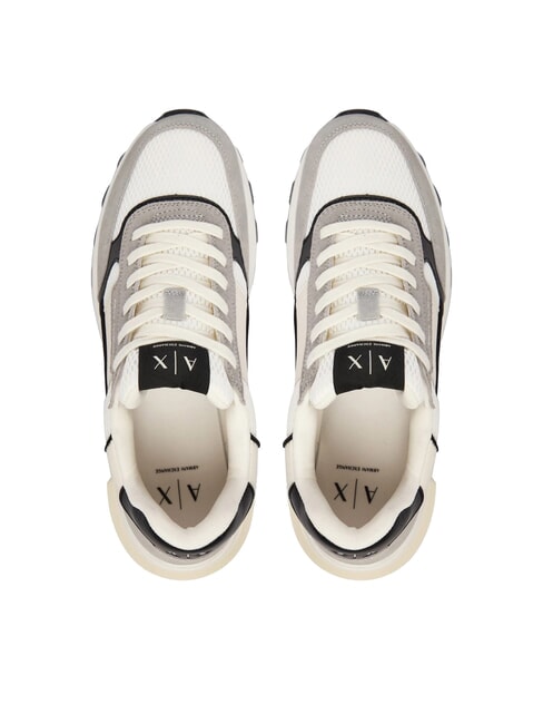 DUSSELDORF Baskets blanc cass&eacute; + gris - Chaussures Homme