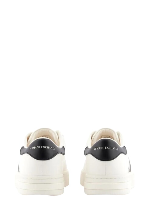 LONDON Baskets blanc cass&eacute; + musc - Chaussures Homme