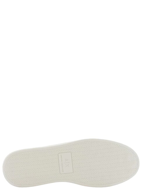LONDON Baskets blanc cass&eacute; + musc - Chaussures Homme