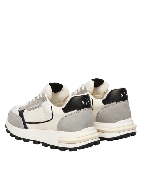 DUSSELDORF Baskets blanc cass&eacute; + gris - Chaussures Homme