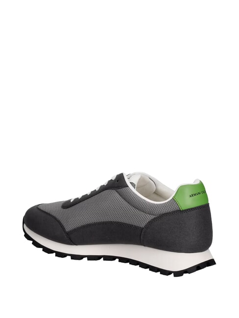 DROP MICROSUEDE Baskets avec logo contrast&eacute; gris anthracite + gris neutre - Chaussures Homme