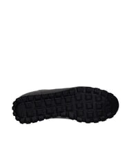 ARMANI EXCHANGE DROP MICROSUEDE Baskets avec logo contrast&eacute; gris anthracite + gris neutre - Chaussures Homme - 5