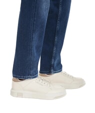 ARMANI EXCHANGE VENICE Baskets blanc cass&eacute; + terre - Chaussures Homme - 6