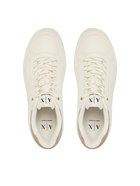 VENICE Baskets blanc cass&eacute; + terre - Chaussures Homme