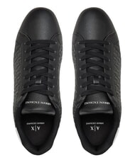 ARMANI EXCHANGE LONDON Baskets noir + blanc optique - Chaussures Homme - 4
