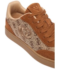 GUESS JACEK Baskets COGNAC - Chaussures Femme - 6