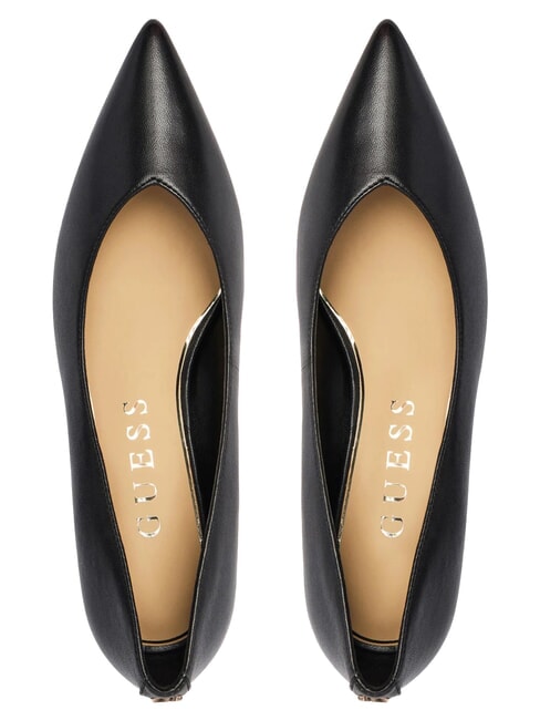 CASEN D&eacute;collet&eacute; en cuir NOIR - Chaussures Femme