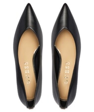 GUESS CASEN D&eacute;collet&eacute; en cuir NOIR - Chaussures Femme - 3