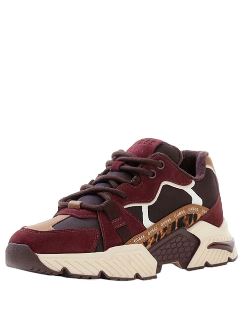 CARRLI8 Baskets vin rouge - Chaussures Femme
