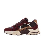 GUESS CARRLI8 Baskets vin rouge - Chaussures Femme - 3