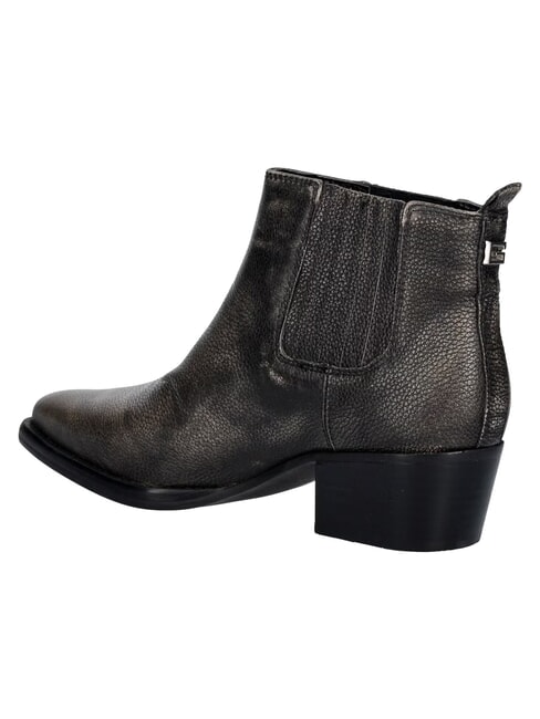 WYNIE Bottines en cuir, talon de 4,5 cm NOIR - Chaussures Femme